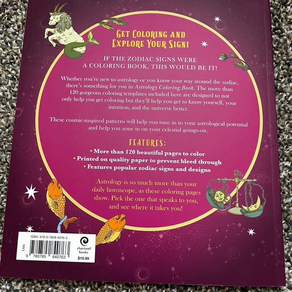 Astrology Coloring Book - Picture 2 of 16